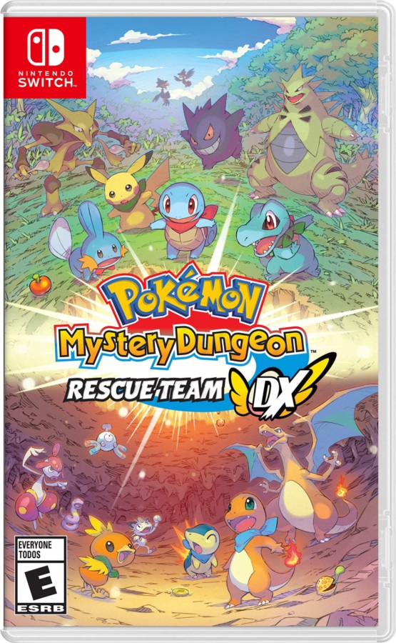 Pokémon Mystery Dungeon: Rescue Team DX Kapak Resmi