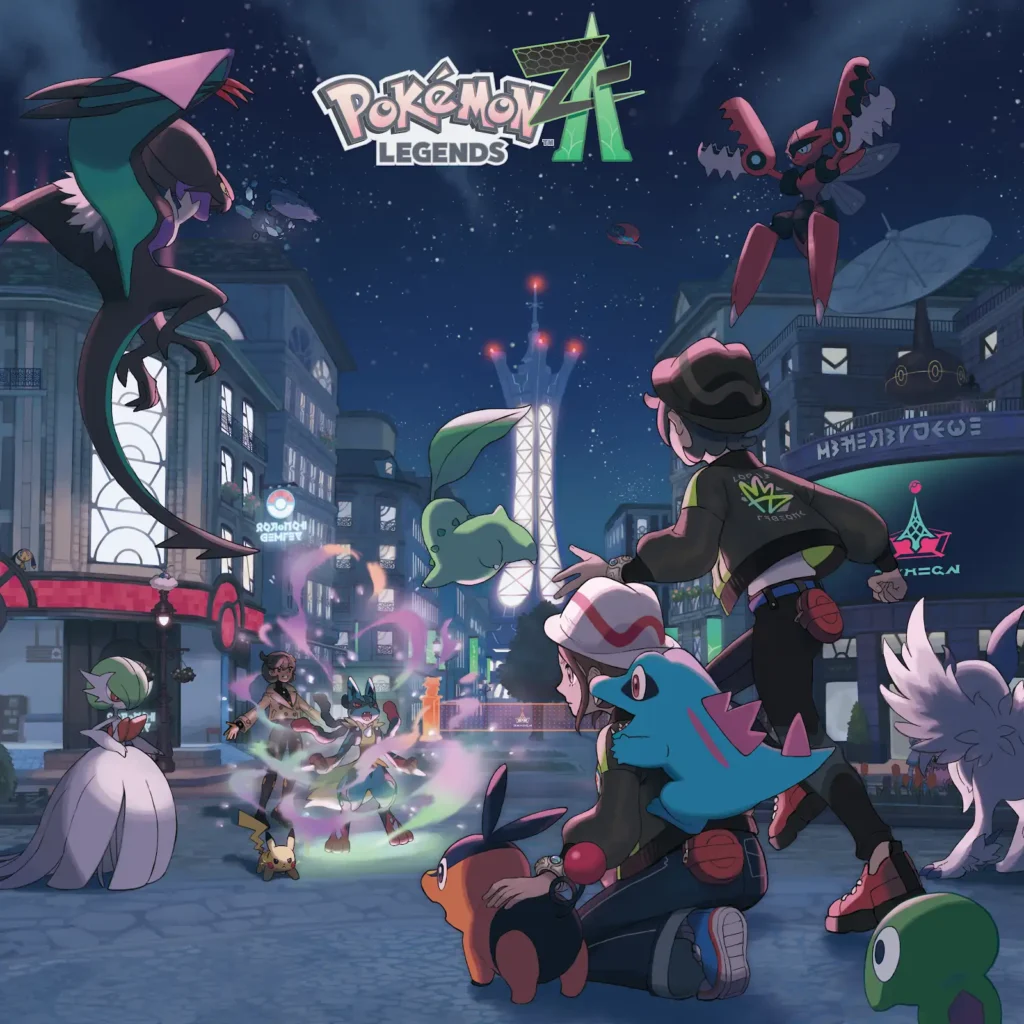 Pokémon Legends Z-A Tanıtım Çizimi